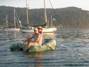 rowing at Chacala